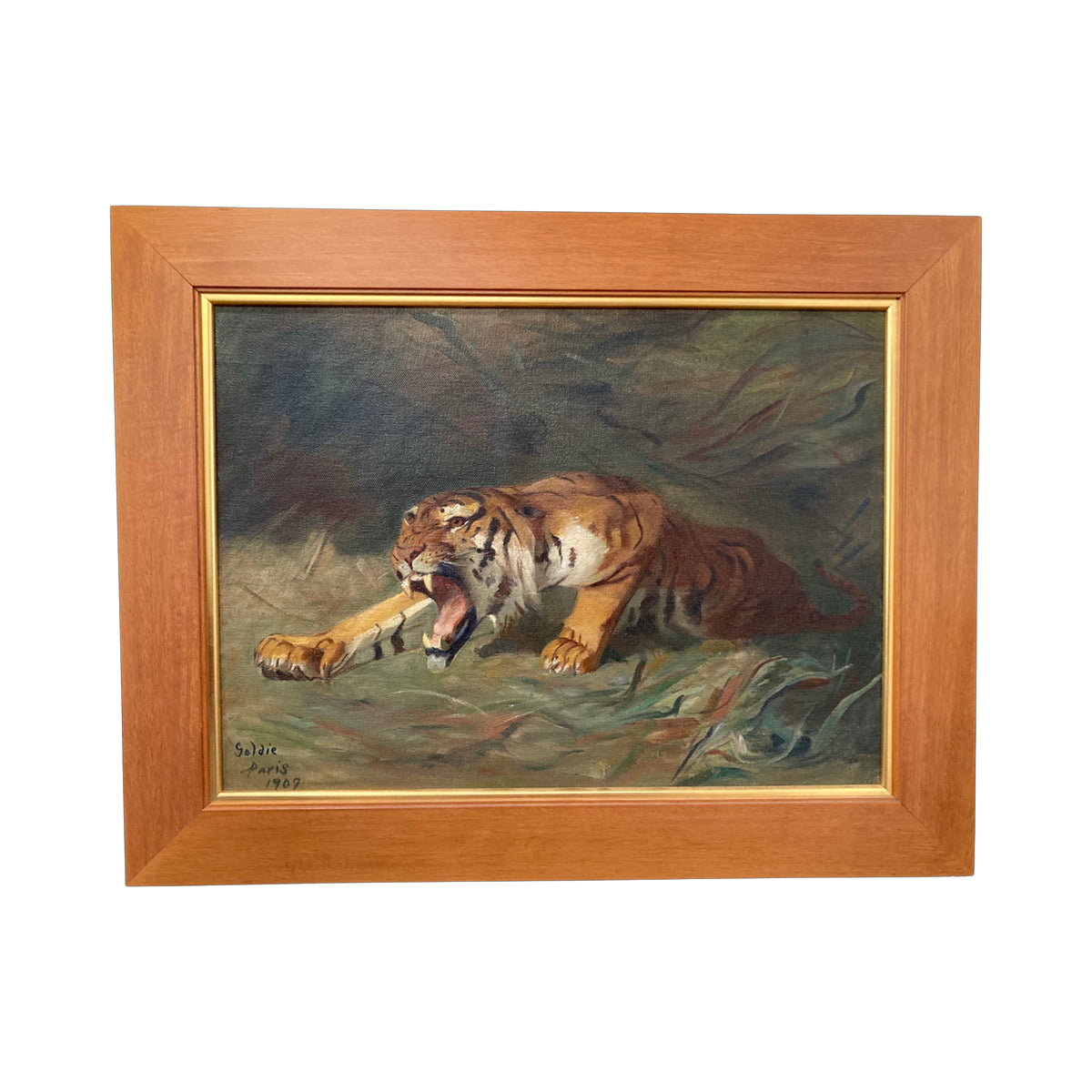 Charles Alphonse Goldie,  Two Tigers